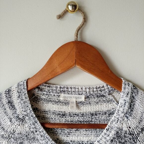 Eileen Fisher Marled V-Neck Sweater Size XS - Picture 5 of 7